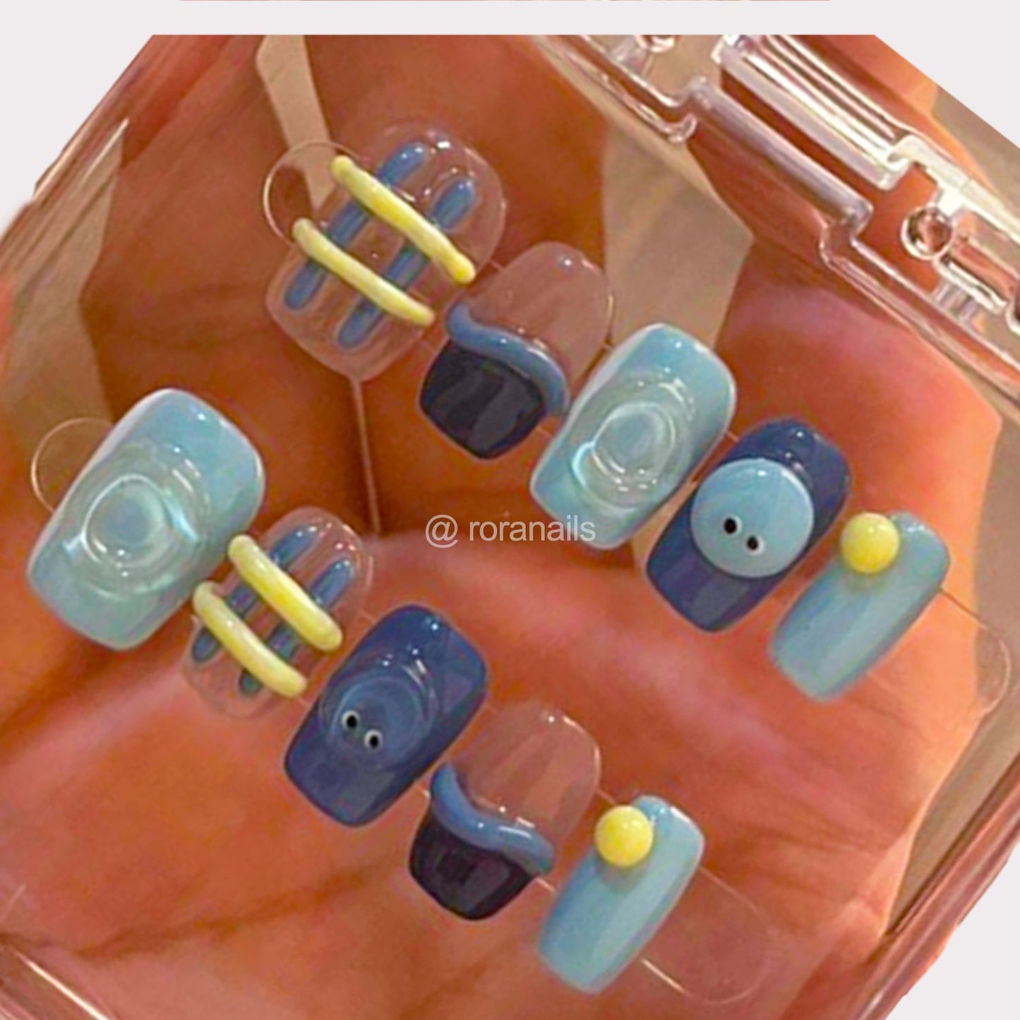 Blue lump coal 3D - roranails