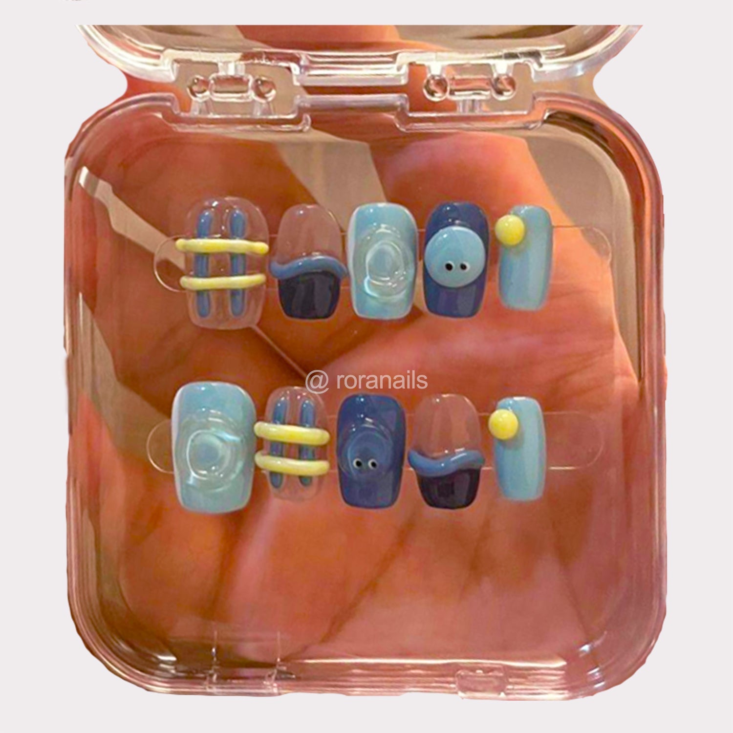 Blue lump coal 3D - roranails