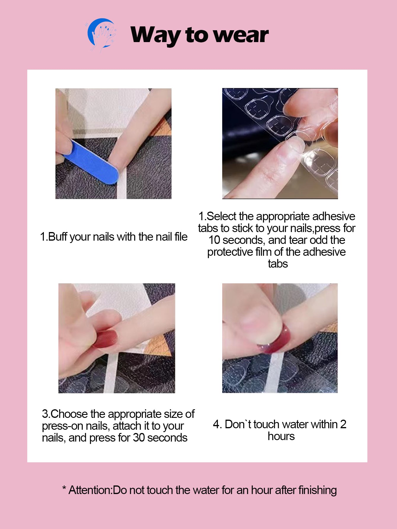 Blue powder plaster small short nail - roranails