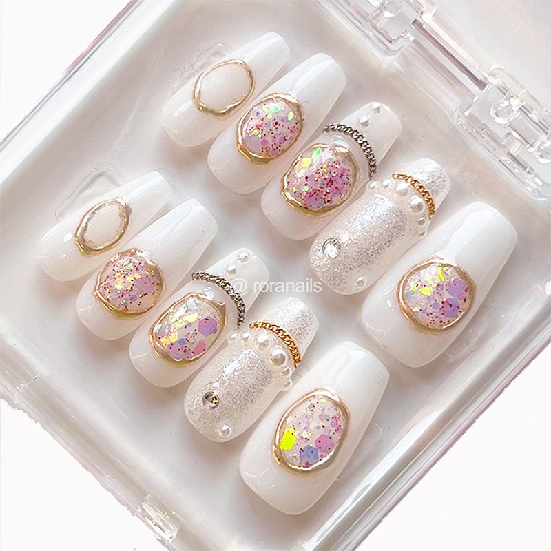 Bohemian Elf Style Nails - roranails
