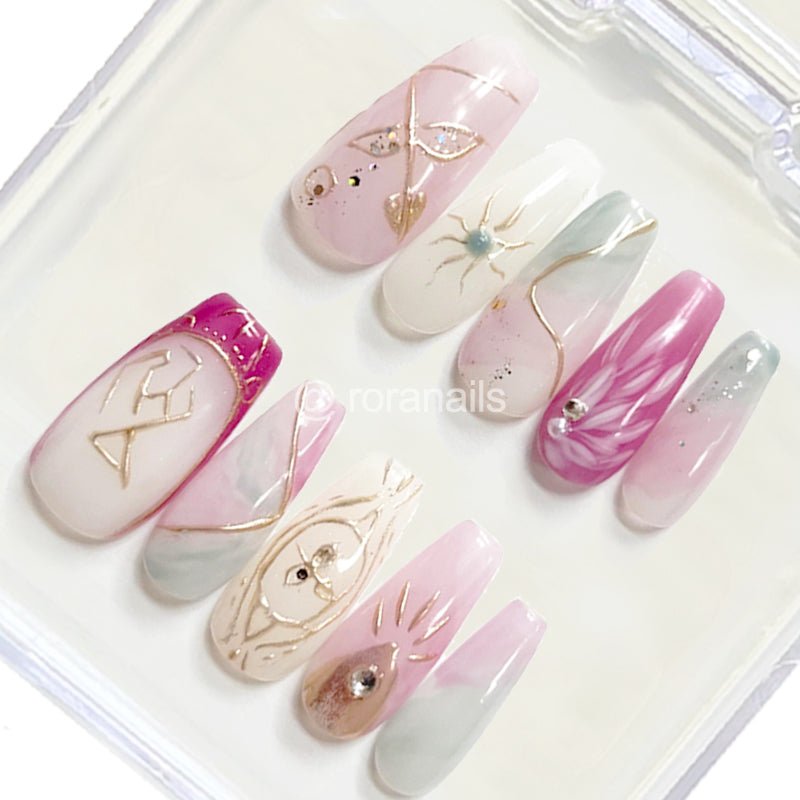 Charming rose flowers - roranails